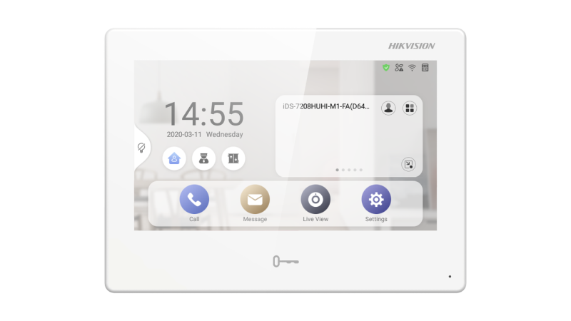 Hikvision Video-Intercom Netzwerk-Innenstation DS-KH9510-WTE1(B)(O-STD)