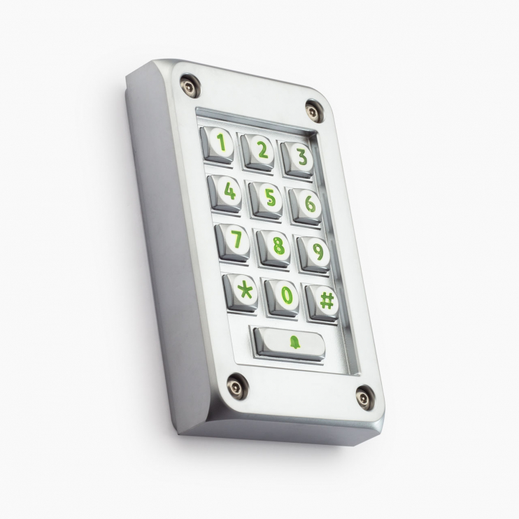 Tastatur – Vandalen-resistent, metall Tastatur – Vandalen-resistent, metall