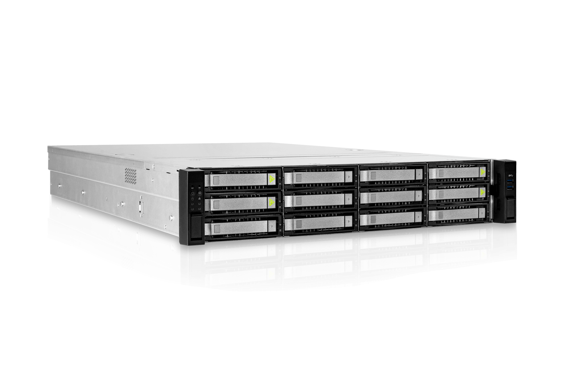 Videoserver Standard 32 TB – 2U Rack-System