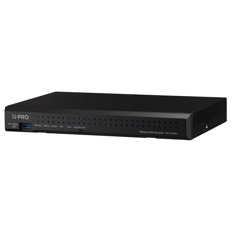 4-Kanal H.265 Netzwerkvideorekorder mit integriertem 4-Port PoE+ Switch