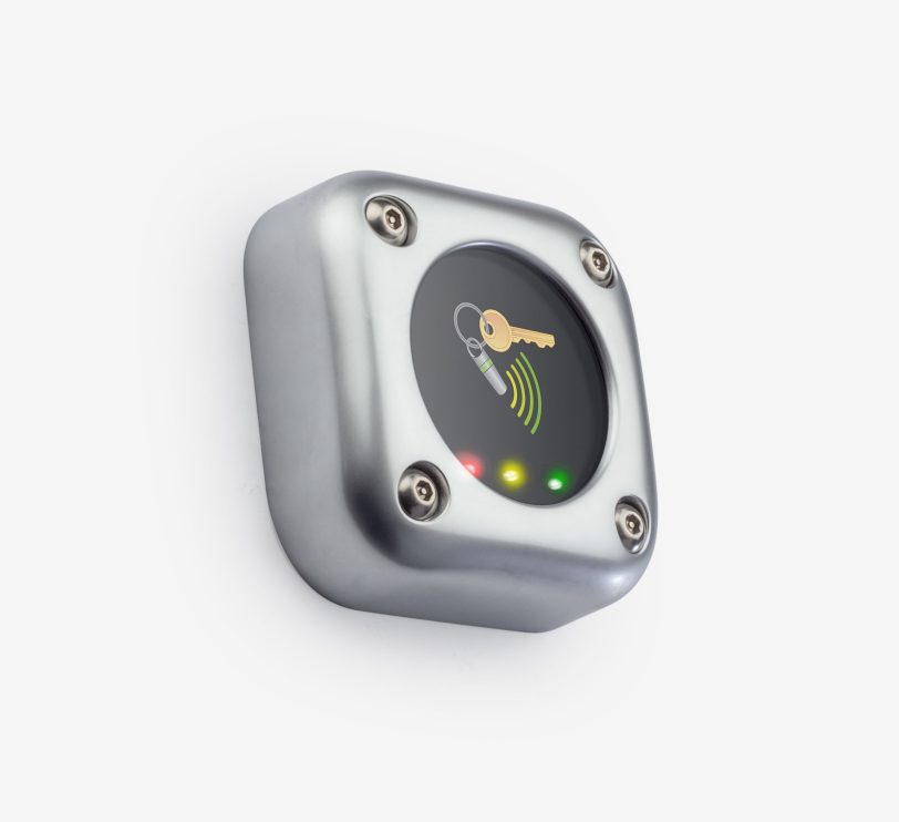 Proximity leser – Metall, satin chrome