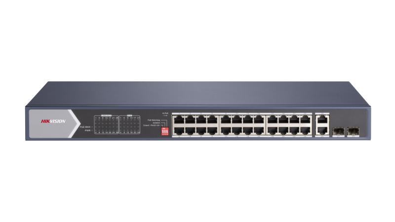 Hikvision DS-3E0528HP-E(O-STD) 24-Port Gigabit Unmanaged PoE Switch