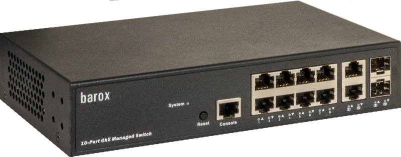  19"-Switch mit Management	