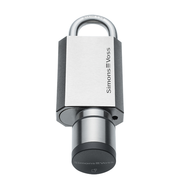 Digitales Vorhangschloss AX; Bügeldurchmesser 8 mm, Bügelinnenhöhe 25 mm, manuell verriegelnd