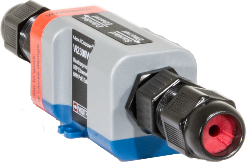 IP67 IP- / PoE-Extender über UTP-Kabel (paarverseilte Kabel)  IP67 IP- / PoE-Extender über UTP-Kabel (paarverseilte Kabel)