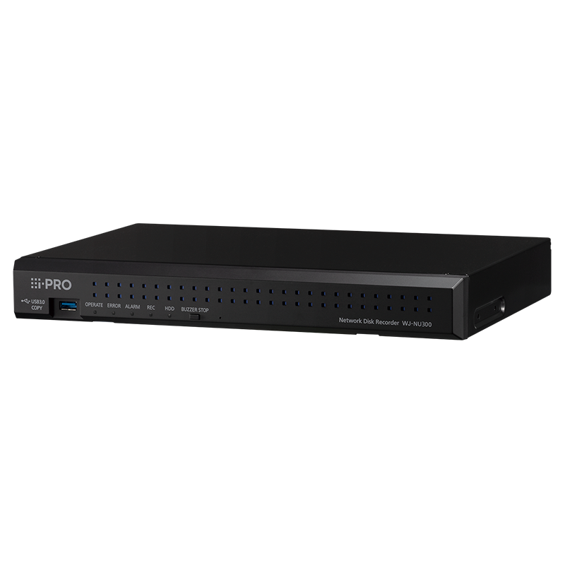 16-Kanal H.265 Netzwerkvideorekorder mit integriertem 8-Port PoE+ Switch