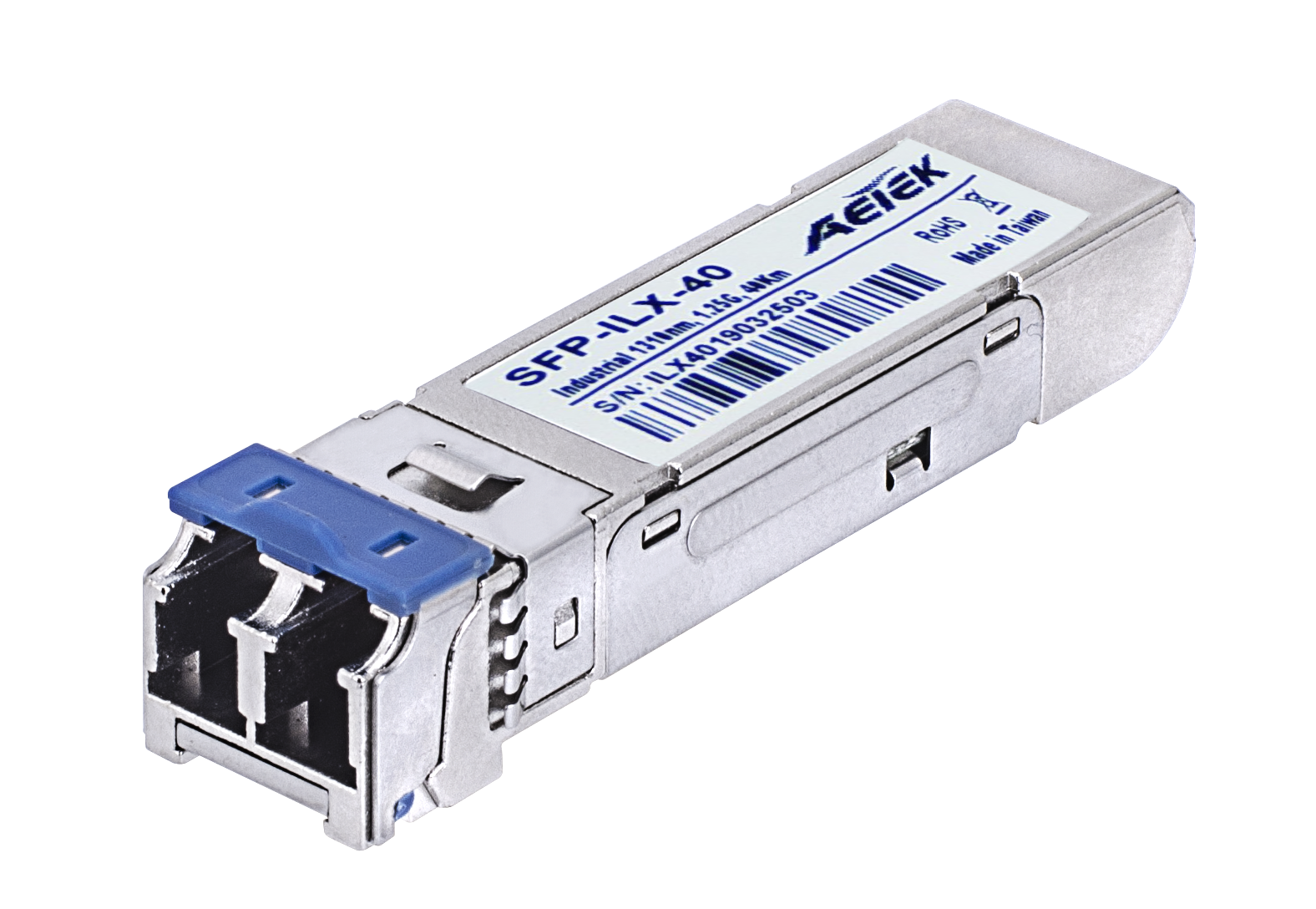 Industrielles SFP Modul 1,25Gbps SM 1350nm bis 40km LC Duplex
