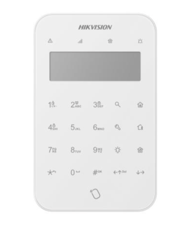 Hikvision AX Pro Funk LCD Bedienteil DS-PK1-LT-WE