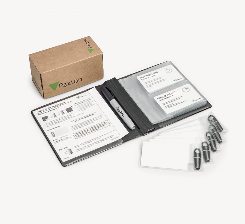 Proximity Schlüsselanhänger für Standalone System 10 Stück – Rot